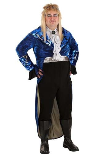 Click Here to buy Labyrinth Deluxe Plus Size Jareth Adult Costume from HalloweenCostumes, CDN Funds & Shipping