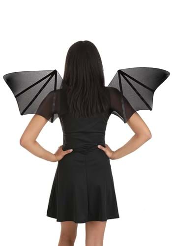 Click Here to buy Sheer Bat Adult Costume Wings | Bat Accessories from HalloweenCostumes, CDN Funds & Shipping