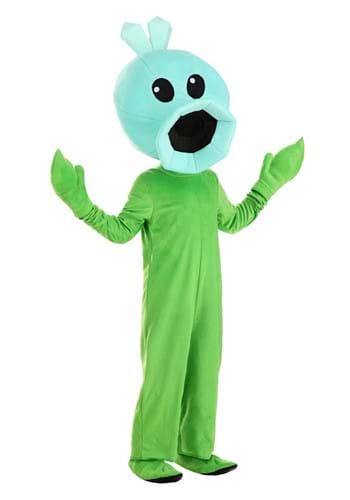 Click Here to buy Plants Vs Zombies Toddler Snow Pea Costume Jumpsuit from HalloweenCostumes, CDN Funds & Shipping