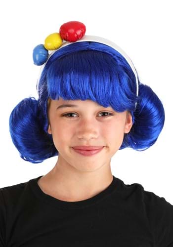 Click Here to buy True and the Rainbow Kingdom Kids Blue True Wig from HalloweenCostumes, CDN Funds & Shipping