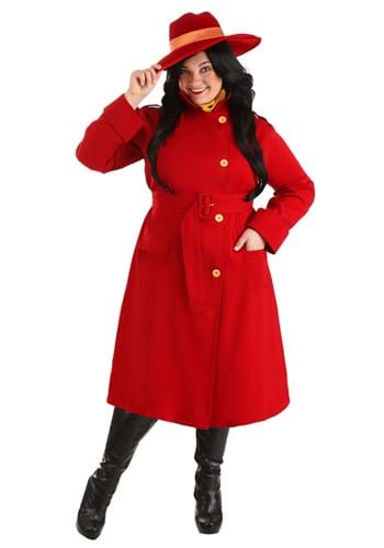 Click Here to buy Plus Size Womens Authentic Carmen Sandiego Costume from HalloweenCostumes, CDN Funds & Shipping