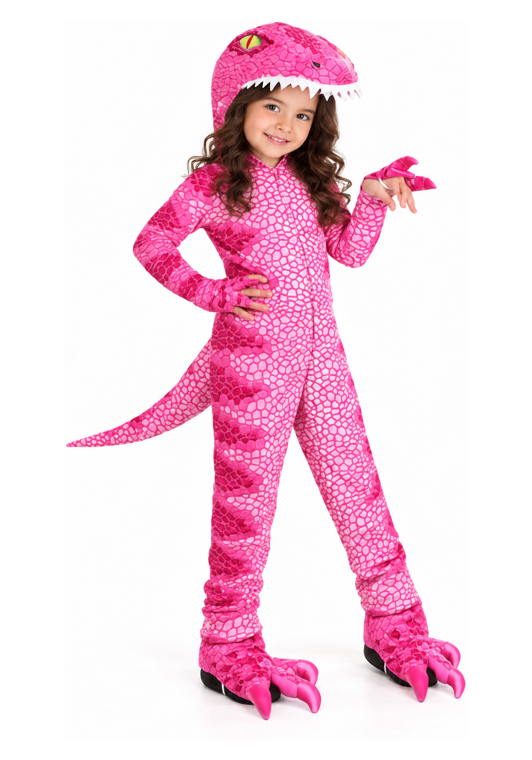 Girl's Daring Dinosaur Costume