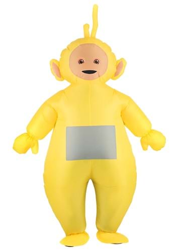 Click Here to buy Inflatable Laa-Laa Adult Teletubbies Costume from HalloweenCostumes, CDN Funds & Shipping