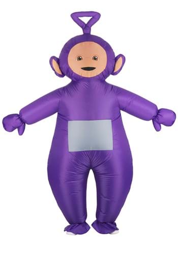 Click Here to buy Inflatable Tinky Winky Adult Teletubbies Costume from HalloweenCostumes, CDN Funds & Shipping