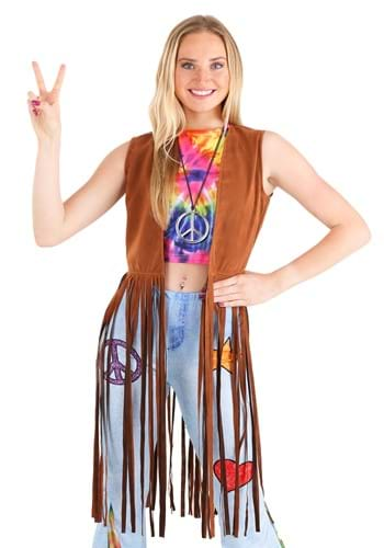 Hippie Costume Vest for Women