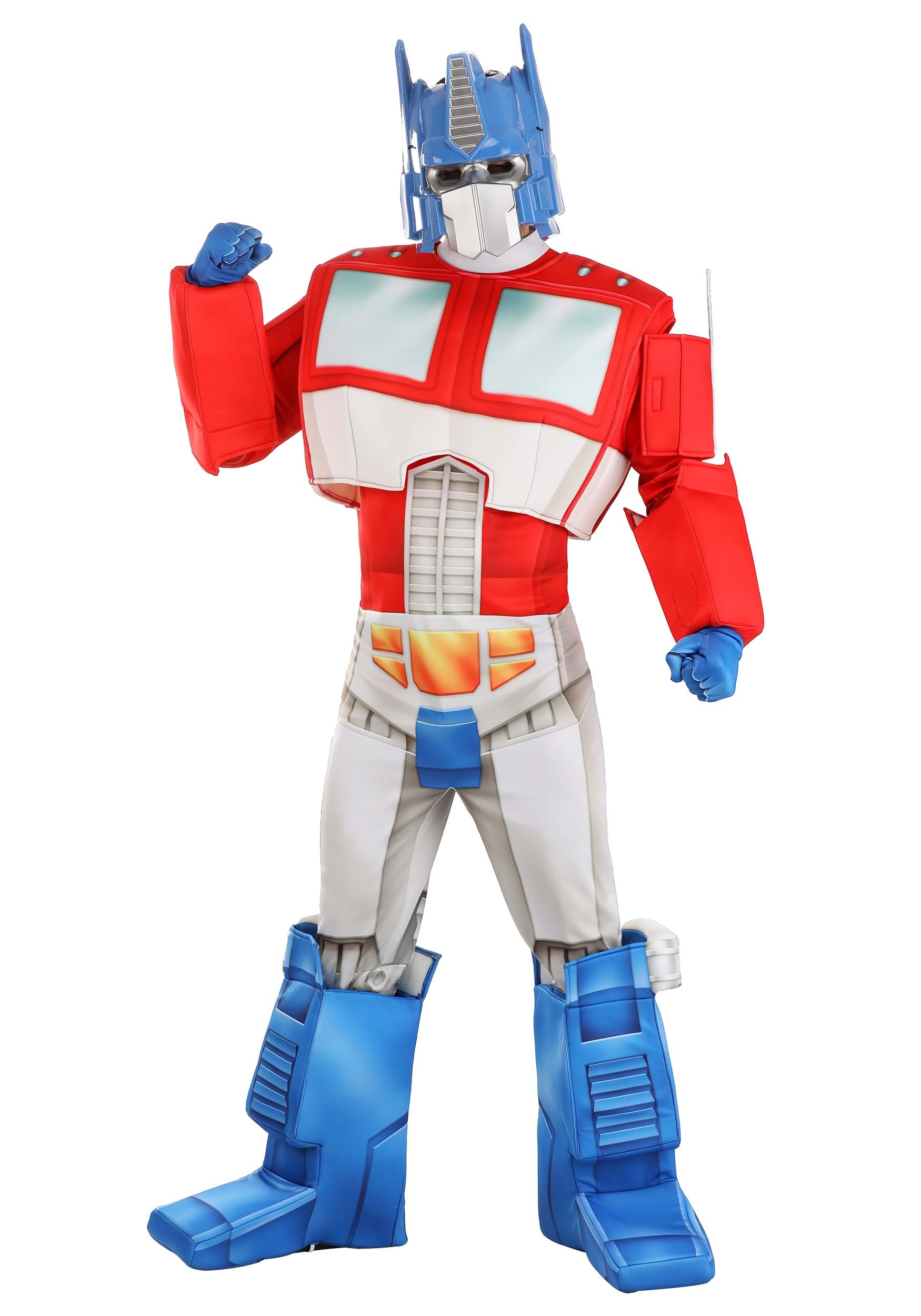 Transformers Retro Optimus Prime Adult Costume | Transformers Costumes