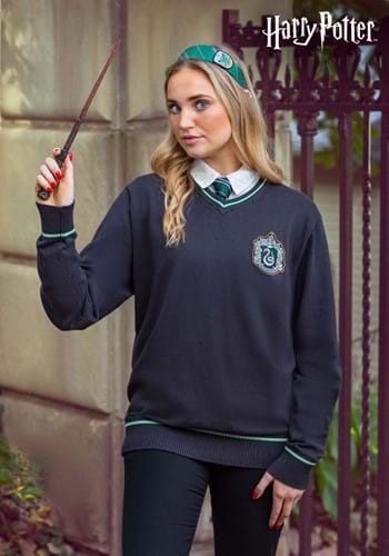 Harry Potter Slytherin Uniform Sweater for Adults-2