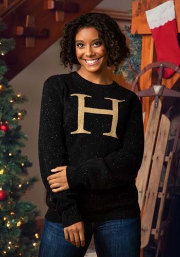 Harry Potter "H" Christmas Adult Sweater
