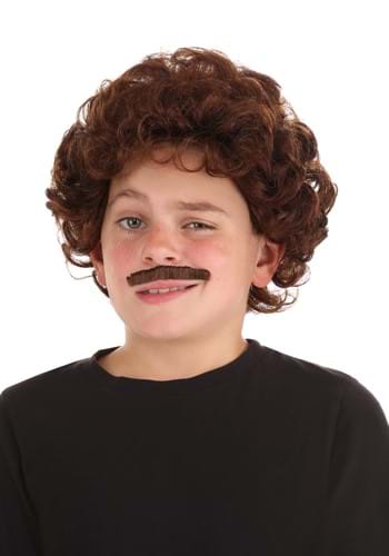 Click Here to buy Nacho Libre Kids Wig and Mustache from HalloweenCostumes, CDN Funds & Shipping