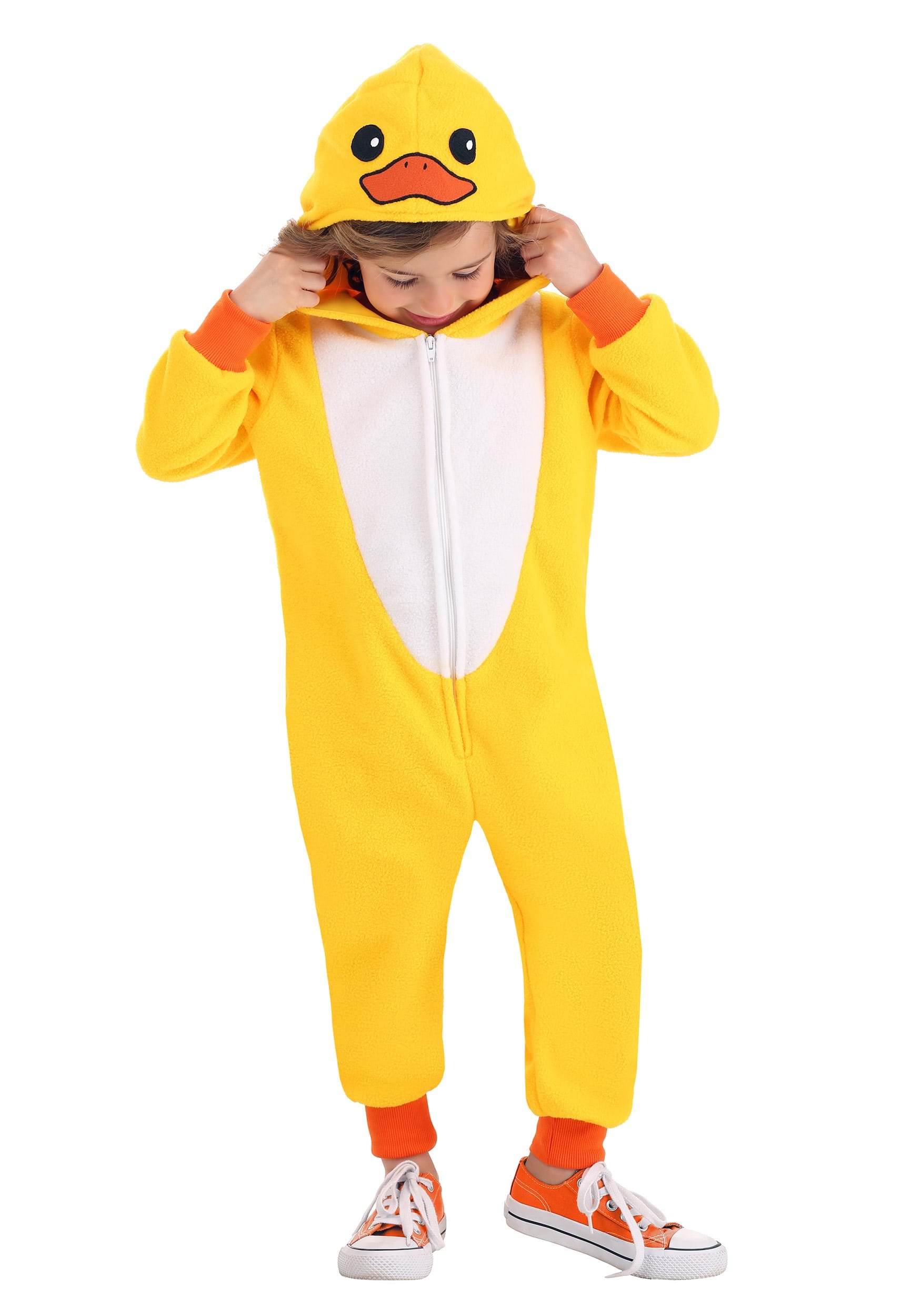 Yellow Duck Onesie For Toddlers