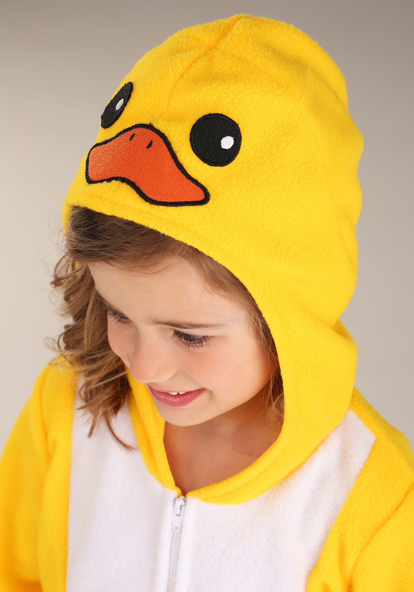 Yellow Duck Onesie For Toddlers