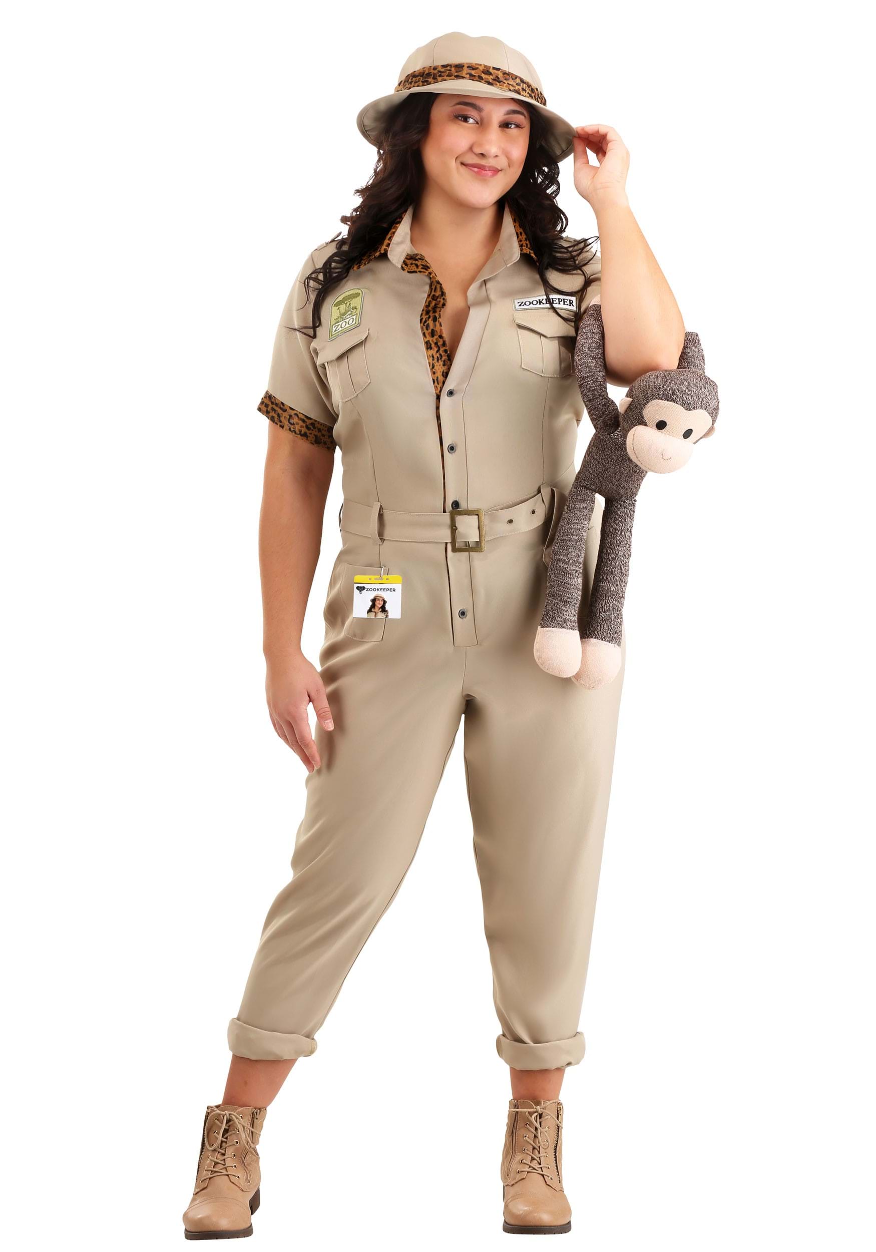 safari zoo keeper costume