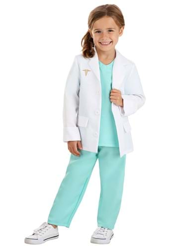 Click Here to buy Girls Doctor Toddler Costume | Uniform Costumes from HalloweenCostumes, CDN Funds & Shipping