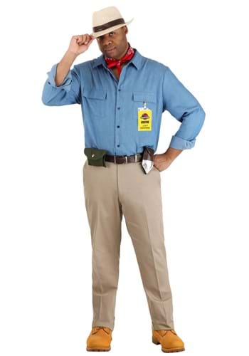 Click Here to buy Plus Size Jurassic Park Dr. Grant Mens Costume from HalloweenCostumes, CDN Funds & Shipping