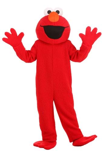 Click Here to buy Sesame Street Elmo Mascot Adult Costume | Elmo Costumes from HalloweenCostumes, CDN Funds & Shipping
