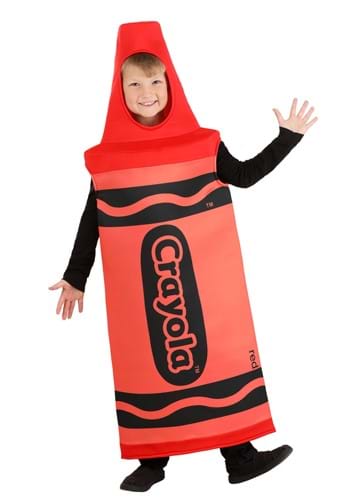 Click Here to buy Red Crayola Crayon Kids Costume from HalloweenCostumes, CDN Funds & Shipping