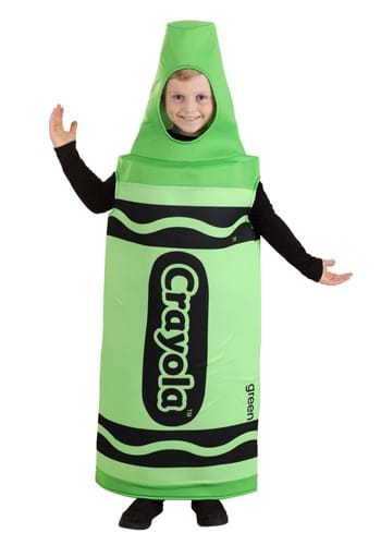 Click Here to buy Green Crayola Kids Crayon Costume from HalloweenCostumes, CDN Funds & Shipping