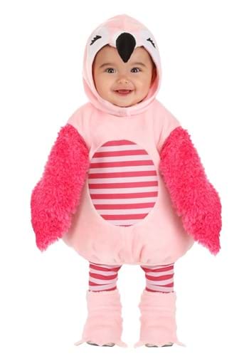 Click Here to buy Pink Flamingo Baby Costume from HalloweenCostumes, CDN Funds & Shipping