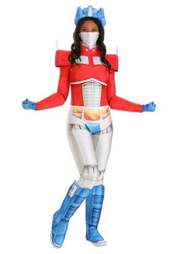 Click Here to buy Classic Optimus Prime Womens Costume from HalloweenCostumes, CDN Funds & Shipping
