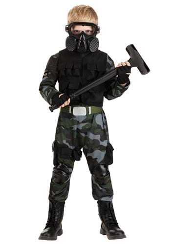 Special Ops Hammer Soldier Kids Costume