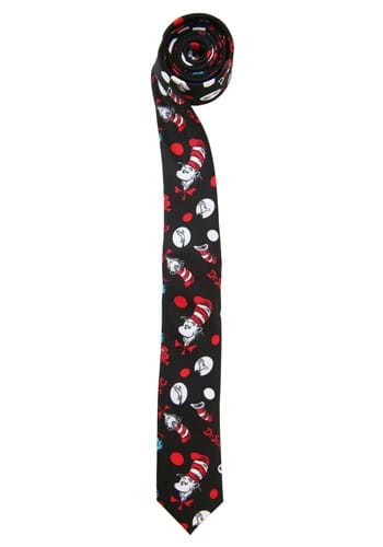 Click Here to buy The Cat in the Hat Adult Pattern Necktie from HalloweenCostumes, CDN Funds & Shipping