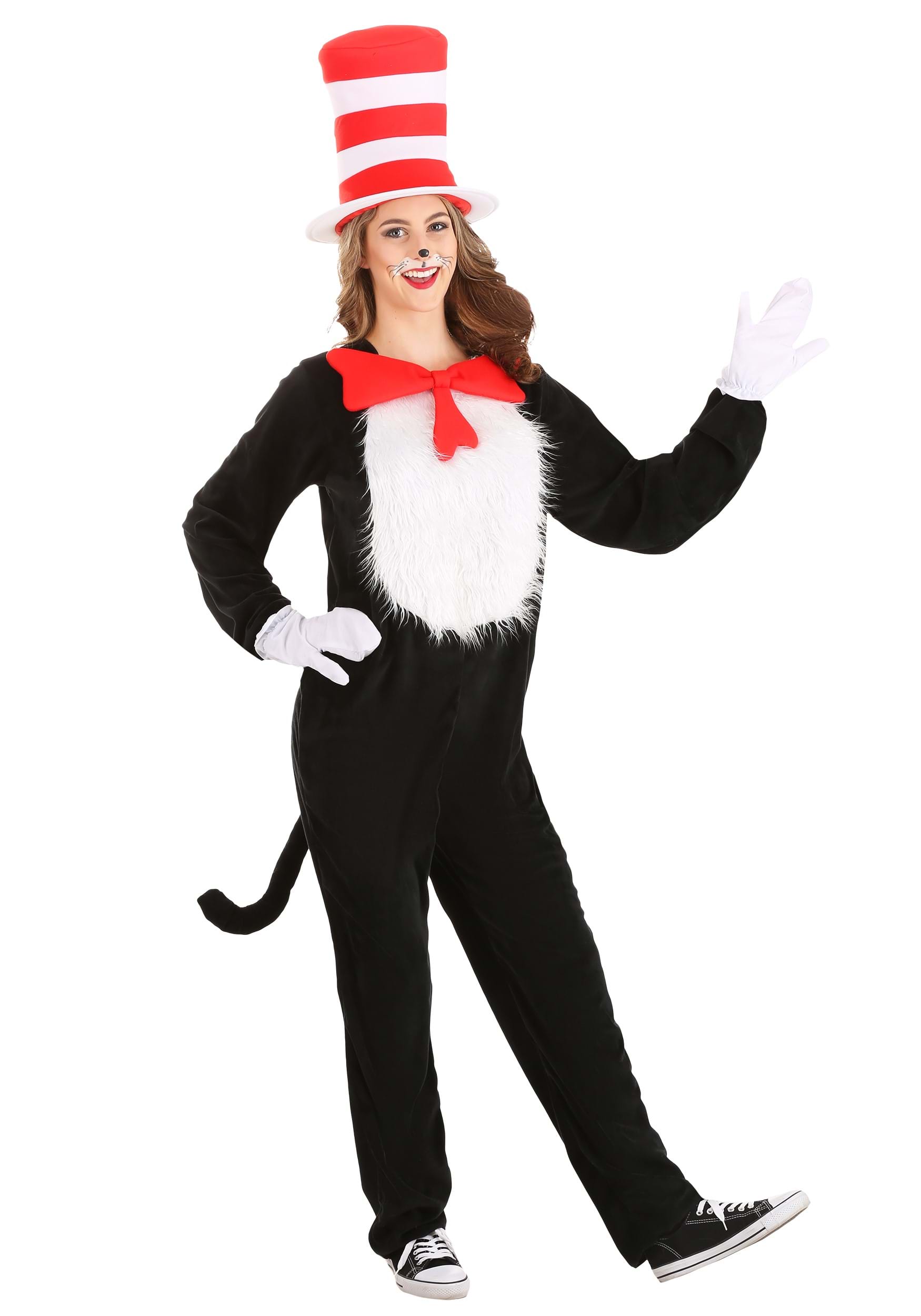 Adult Dr. Seuss Cat In The Hat Costume