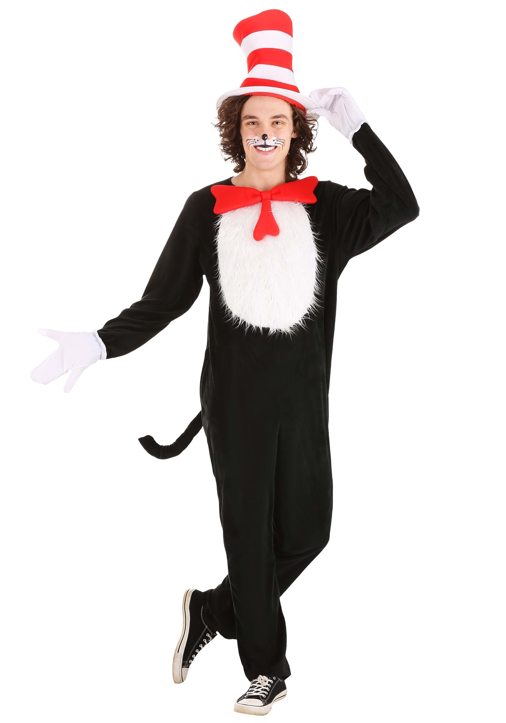 Dr. Seuss Cat in the Hat Adult Costume | Dr. Seuss Costumes