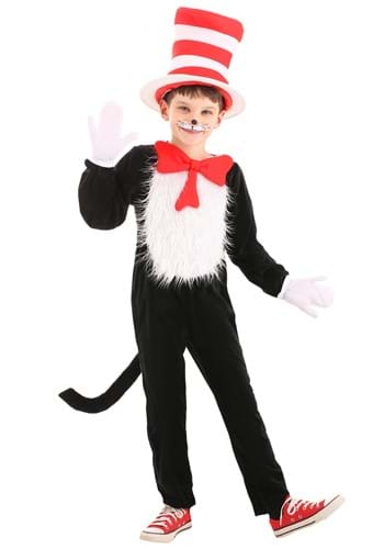 Click Here to buy Kids Cat in the Hat Costume from HalloweenCostumes, CDN Funds & Shipping