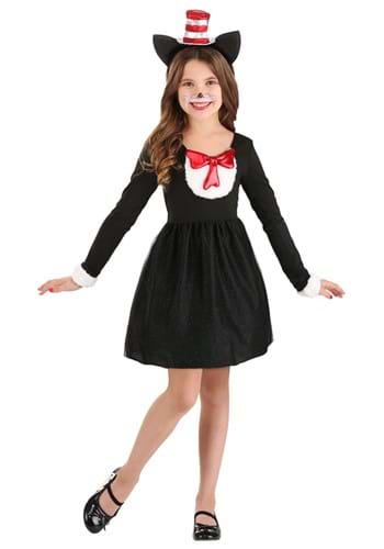 Click Here to buy Cat in the Hat Girls Costume from HalloweenCostumes, CDN Funds & Shipping