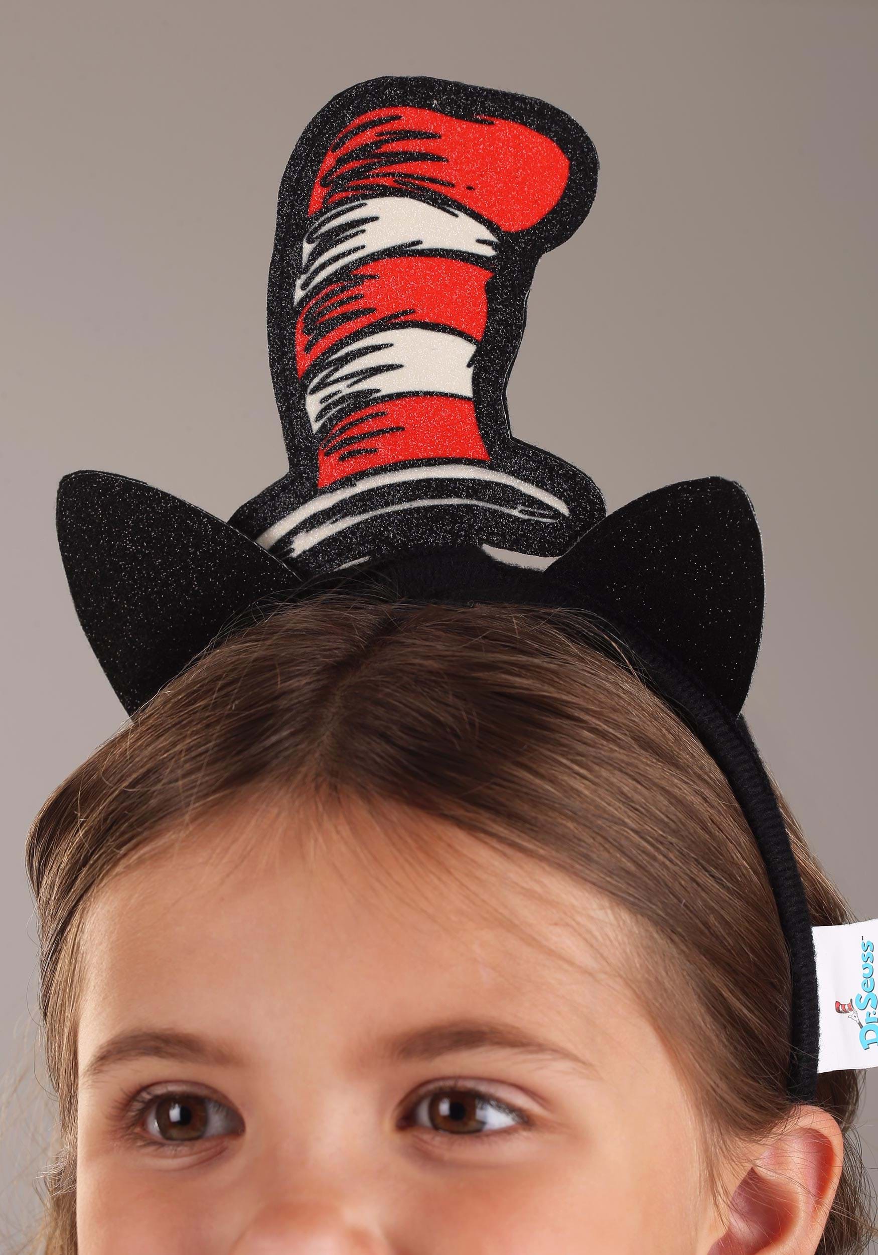 Dr. Seuss Cat In The Hat Glitter Headband