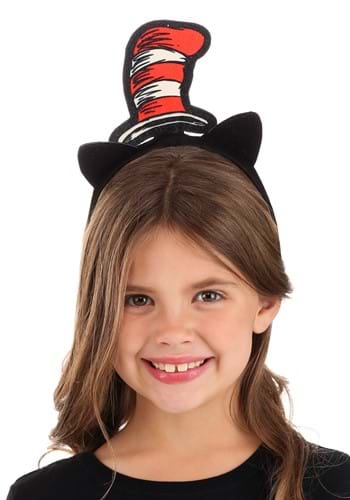 Click Here to buy Dr. Seuss Cat in the Hat Glitter Headband from HalloweenCostumes, CDN Funds & Shipping