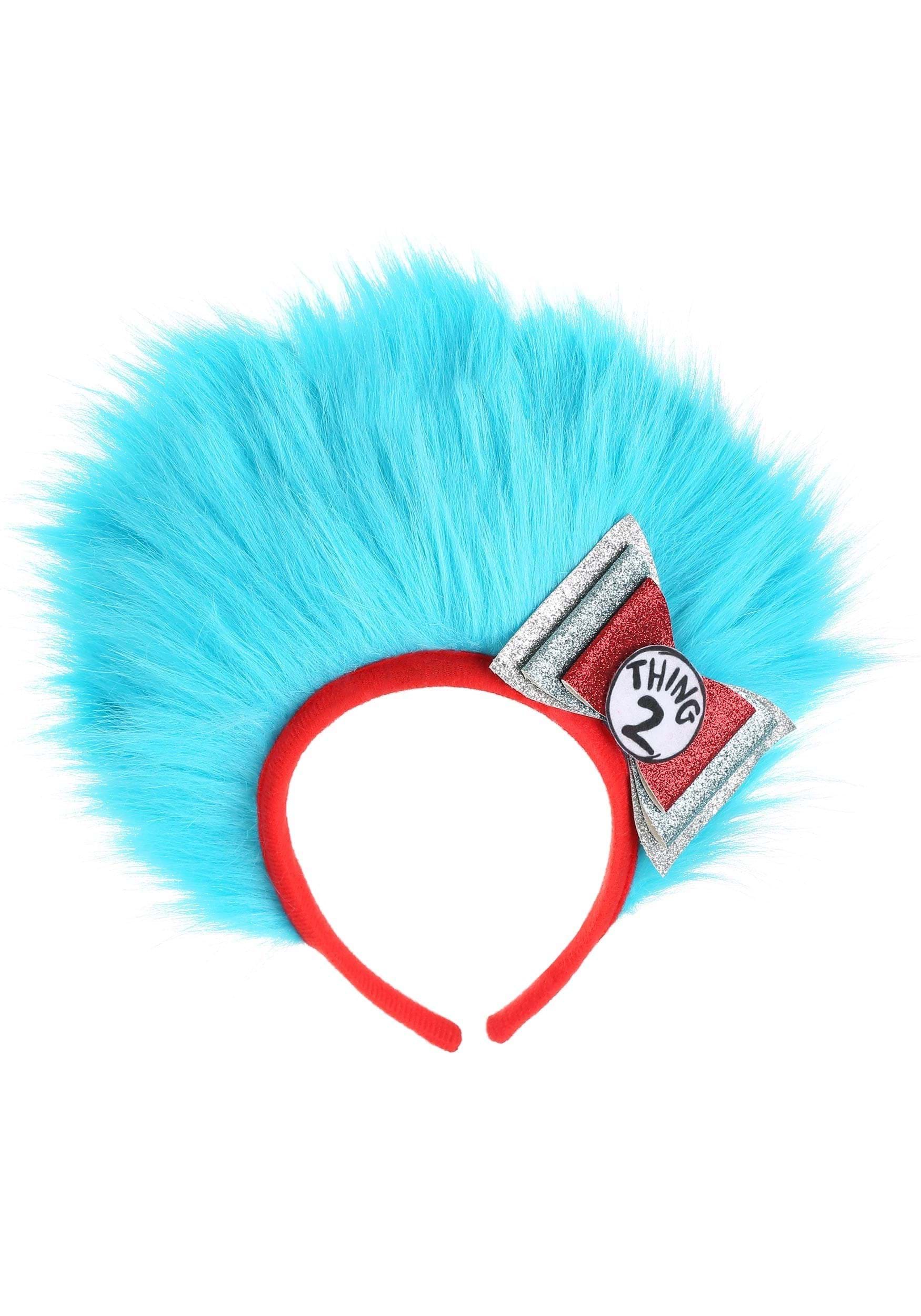 Thing 1 & 2 Costume Fuzzy Headband | Dr. Seuss Accessories