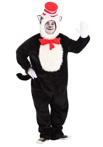 Click Here to buy Premium Cat in the Hat Plus Size Adult Costume from HalloweenCostumes, CDN Funds & Shipping