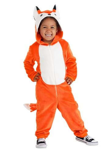 Toddler Orange Fox Onesie Costume
