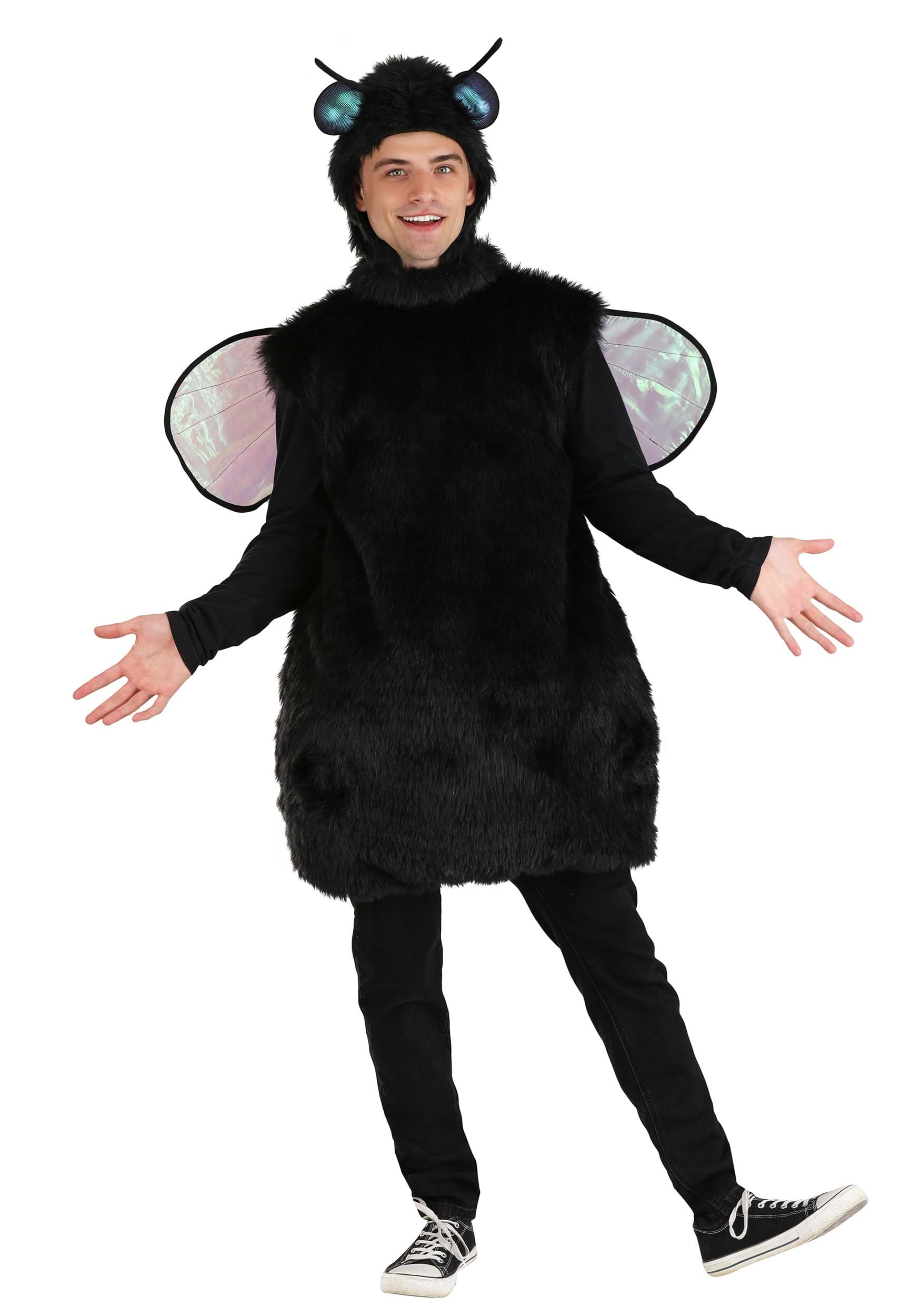 Adult Black Fly Costume | Adult Bug Costumes