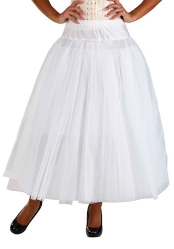 Full Length White Petticoat