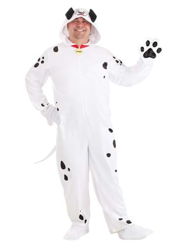 Click Here to buy Plus Size Adult 101 Dalmatians Pongo Costume Onesie from HalloweenCostumes, CDN Funds & Shipping