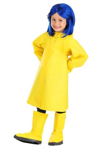 Click Here to buy Coraline Raincoat Toddler Costume from HalloweenCostumes, CDN Funds & Shipping
