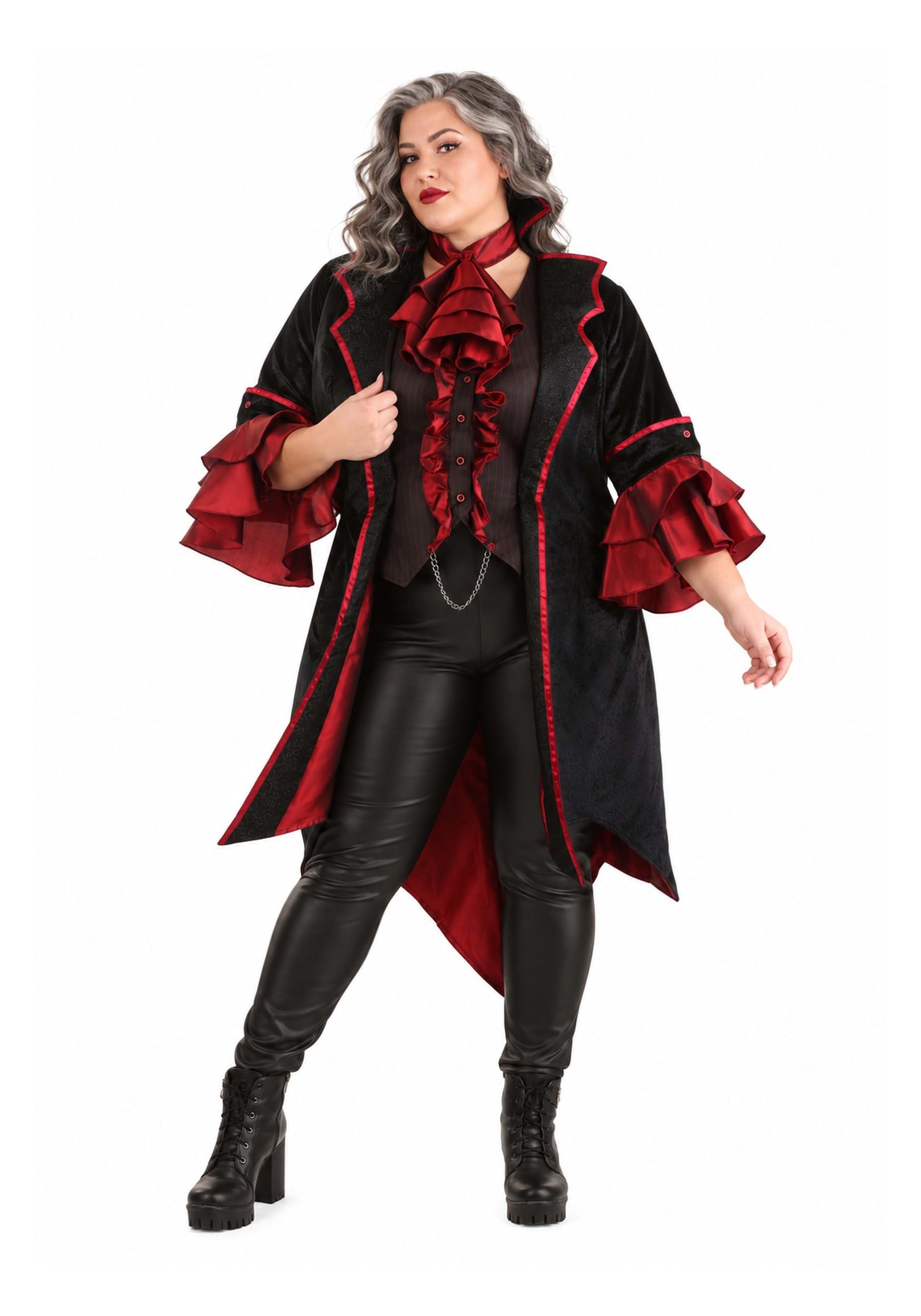Plus Size Exquisite Vampire Women's Costume