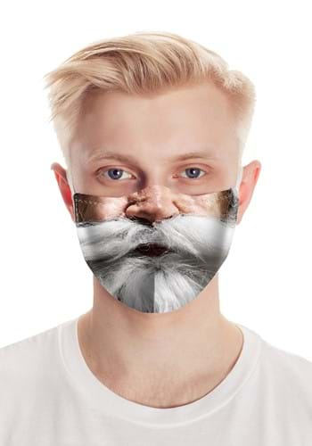 Click Here to buy Santa Clauses Beard Face Mask from HalloweenCostumes, CDN Funds & Shipping