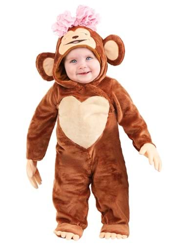 Click Here to buy Cutie Monkey Costume for Babys from HalloweenCostumes, CDN Funds & Shipping