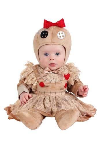 Click Here to buy Baby Dress Voodoo Doll Costume from HalloweenCostumes, CDN Funds & Shipping