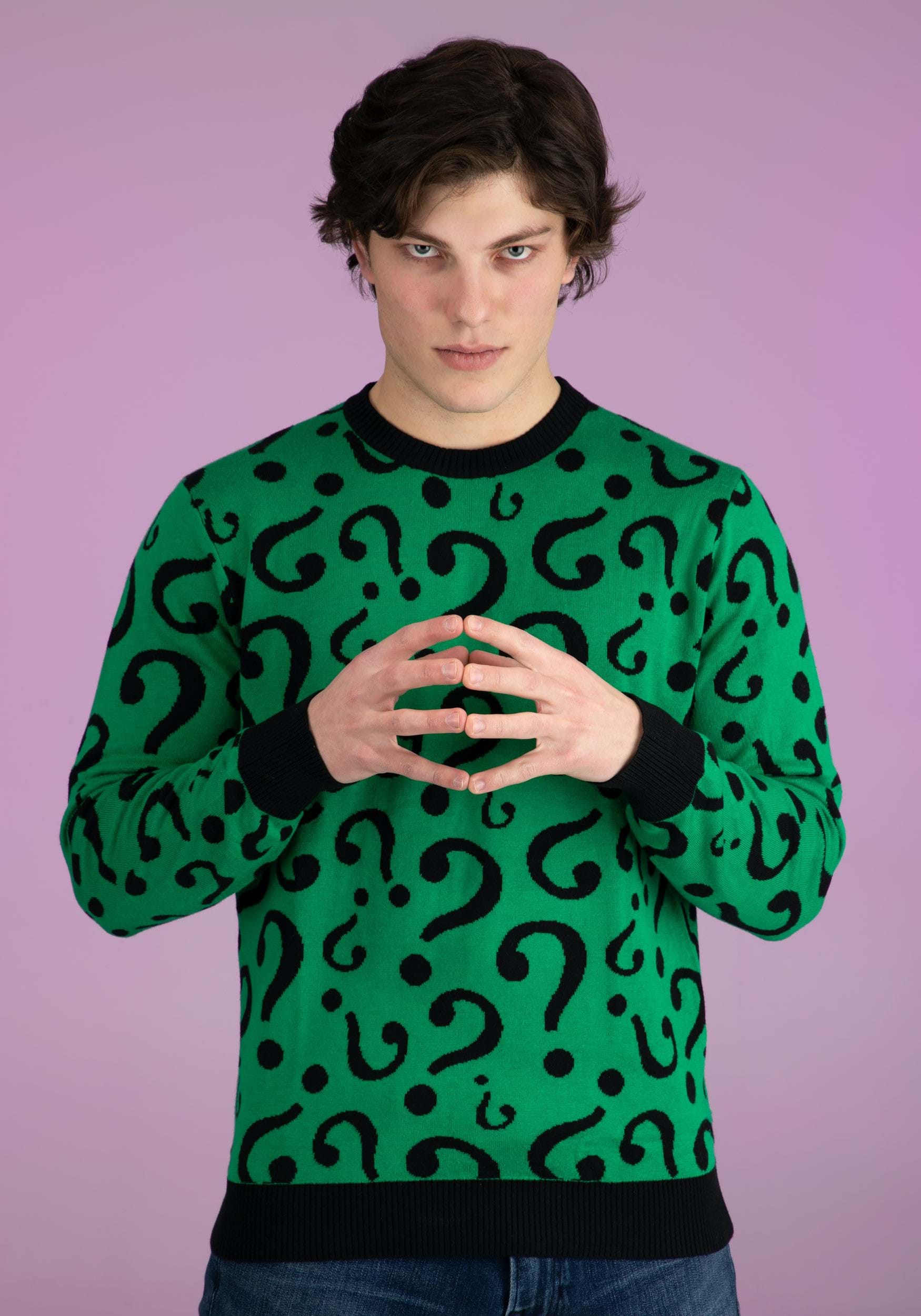 Adult The Riddler Christmas Sweater