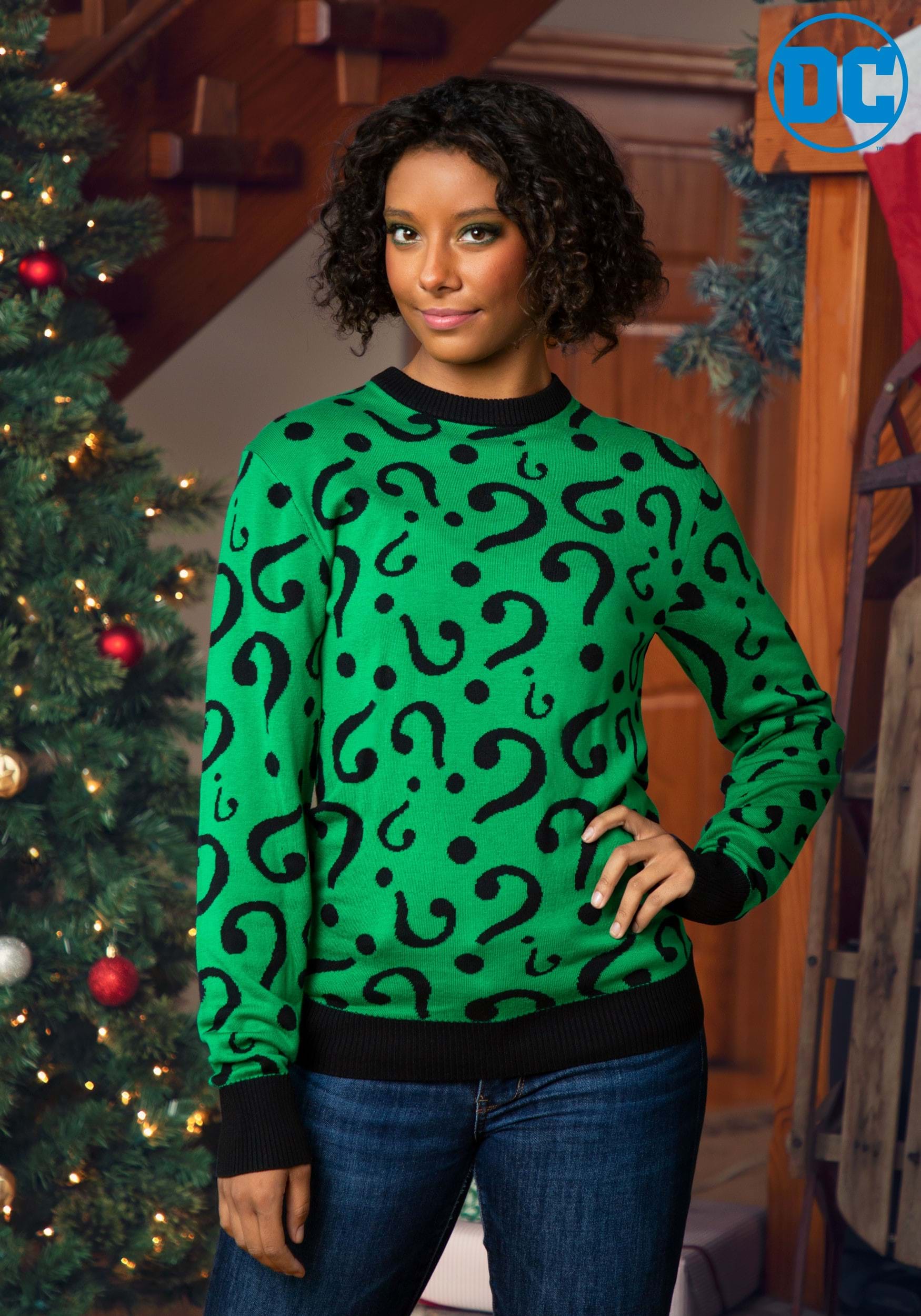 Adult The Riddler Christmas Sweater