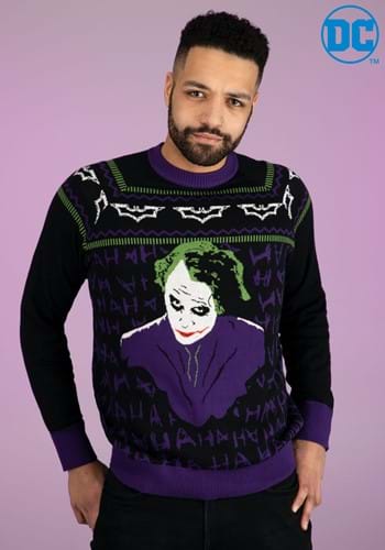 The Joker Dark Knight Ugly Christmas Sweater-2