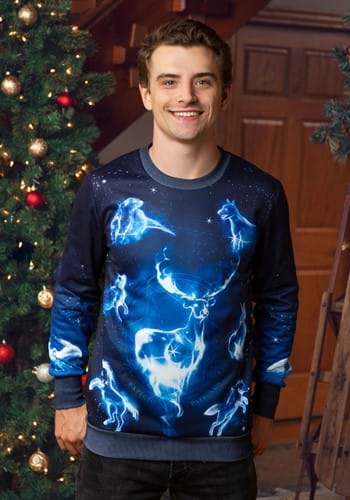 Unisex Harry Potter Patronus Ugly Sweatshirt
