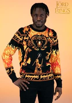 Lord of the Rings You Shall Not Pass Ugly Sweater-2