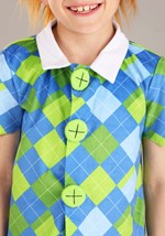 Toddler Deluxe Plaid Munchkin Costume Alt 4