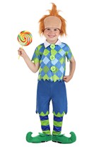 Toddler Deluxe Plaid Munchkin Costume Alt 1