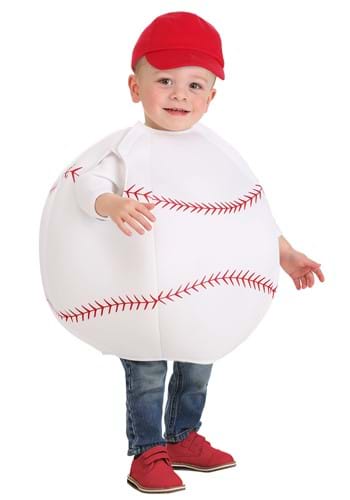 Click Here to buy Big League Baby Baseball Costume from HalloweenCostumes, CDN Funds & Shipping